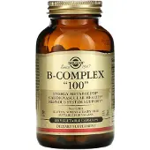 Solgar , B-Complex "100", 100 Vegetariske Capsuler
