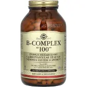 Solgar , B-Complex "100", 250 Vegetariske Capsler