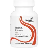 Seeking Health , Lithium Orotate, 5 mg, 100 Vegetariske Kapsler