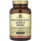 Solgar , Fosfatidylserin, 200 mg, 60 Mørtgeler