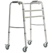 Care Bears Walking frame rehabilitation with 4 wheels
