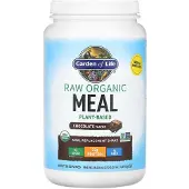 Garden of life , RAW Organisk Mad, Mad Erstatnings Shake, Chocolate, 1 lb 3.01 oz (539 g)