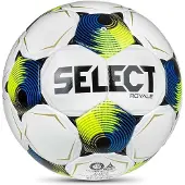 Select Fodbold Royale V26 - Hvid/gul, størrelse Ball SZ. 4