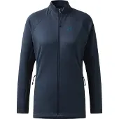 Haglöfs - Vandretøj dame - Korp Mid Jacket W Tarn Blue til Unisex - Størrelse XS - Flåde