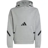 Adidas Hættetrøje - J Z.N.E HD - Mgrey/Black - - 10 år (140) - Hættetrøje