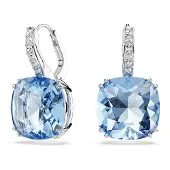 Swarovski Øreringe 'MILLENIA' blå / sølv