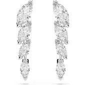 Swarovski Øreringe 'MESMERA' sølv / hvid