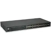 Level One 24x Ge Gep-2651 2xgsfp 370w 24xpoe+ Switch