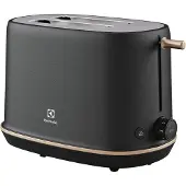 Electrolux Explore 7 E7T1-6BP - Brødrister - 2 skive - 2 Holdere - Sort perle