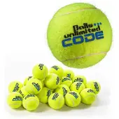 Balls Unlimited Code Blue Tennisbolde Taske 60 Enheder