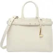 Lancel Håndtaske 'Sac à Main Faubourg M Neige' hvid