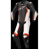 Alpinestars Missile V2 Dragt Sort/Hvid/Neon-rød 54