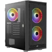 Aerocool PGS GRAPHITE-G-BK-v2 FRGB-etui, sort