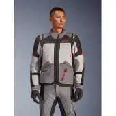 Alpinestars Andes V4 Drystar tekstiljak Grå/Sort/Rød XL