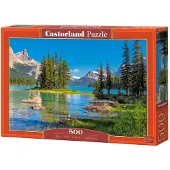 Castorland Puslespil med 500 brikker. Maligne Lake, Canada