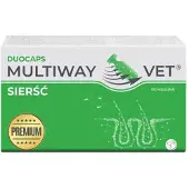 Eurowet Multiway Vet Duocaps - twist-off capsules for coat and skin for dogs and cats – 60 pcs