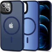 Tech-Protect iPhone 13 Magmat Cover - MagSafe Kompatibel - Mat Blå