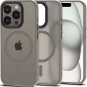 Tech-Protect iPhone 15 Pro Magmat Cover - MagSafe Kompatibel - Mat Titanium