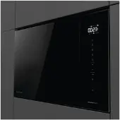 Hisense BIM325GI63DBGUK - Mikrobølgeovn med grill - til indbygning - 25 liter - 900 W - sort