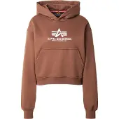 Alpha industries Sweatshirt umbra / pastelpink