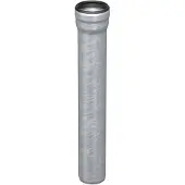 ACO GM-X rør DN 70X1000 mm. - Galvaniseret