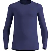 Odlo Active Warm Eco BL termoaktiv trøje crew neck langærmet skipper blue str.