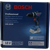 Bosch GSB 18V-65 Professional, Slagnøgle, Pistolhåndtag, Borepatron til hurtig frigivelse, Blå, Tyskland, 27000 rpm - SOLO