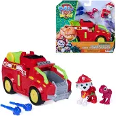Paw Patrol Movie 3 Dino Theme Vehicle Marshall