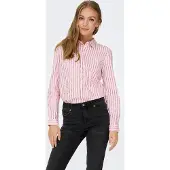 JDY Bluse 'JDYMio' blomme / cyclam