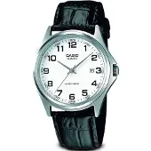 Casio Dameur MTP-1183E-7BDF Classic Hvid/Læder Ø33 mm