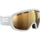 POC - Skibriller - Fovea Clarity POW JJ Mineral Grey/Partly Sunny Orange til Unisex - Grå