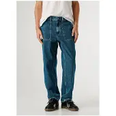Pepe Jeans Pepe Jeanstil mænd. PM2084100 Jeans Relaxed Tapered Carpenter blå (31/32), Casual, Bomuld, Denim