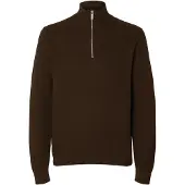 Selected Pullover 'SLHDANE' mørkebrun