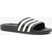 Adidas Pantoletter 'Adilette Aqua' sort / hvid