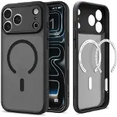 Spigen iPhone 17 Pro Ultra Hybrid Mag Cover - Frost sort