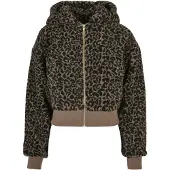 Urban Classics Short Oversized Aop Sherpa Jakke