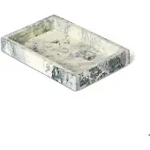 Ferm Living Mist dekorationsbakke 15x20 cm Emerald-off white