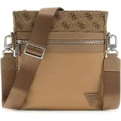 GUESS Guesstil mænd. HMBENPP6123 Sort, flad Berlin-crossbody-taske (OSFA), Casual, Polyester