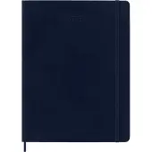Moleskine Classic Soft 12M Week Note XL Sapphire Blue 2026