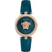 Versace Dameur VECQ00318 Palazzo Blå/Læder Ø34 mm