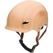Trybike Cykelhjelm med retrolook – trælook