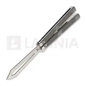 Flytanium Zenith Trainer 2.0 - Gunmetal Gray / Stonewash balisong trainer