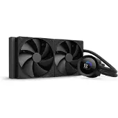 NZXT Kraken Plus 280, Alt-i-en væskekøler, 14 cm, Sort