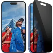 PanzerGlass Privacy Screen Protector iPhone 16 | Ultra-Wide Fit