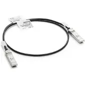 HP HPE Aruba Direct Attach Copper Cable - 10GBase-kabel til direkte påsætning - SFP+ til SFP+ - 1 m - for HPE Aruba 2540 48, 2930F 24, 2930M 24, 6200F 12, 6200M 24, 83XX CX 10000, 6405 v2, 8360