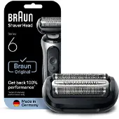 Braun Series 6 Electric Shaver Original Replacement Head 64b Black