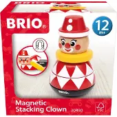 BRIO Stablelegetøj - Magnestisk - Klovn - 5 Dele - - OneSize - Stablelegetøj