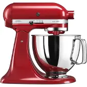 KitchenAid Artisan 5KSM125EER - Køkkenmaskine - 300 W - empire-rød