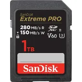 SanDisk SDSDXEP-1T00-GN4IN, 1000 GB, SDXC, Klasse 10, UHS-II, 280 MB/s, 150 MB/s