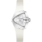 Hamilton Dameur H24251391 American Classic Ventura Sølvfarvet/Gummi